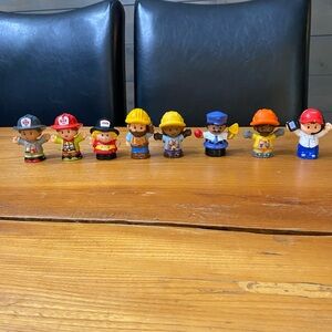 Little People lot of 8, career people